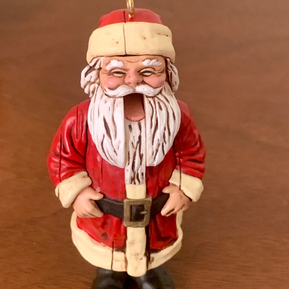 Hallmark Country Treasures Collection Christmas Ornament Nutcracker Santa 1986